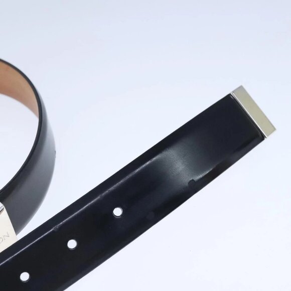 LOUIS VUITTON Ceinture Care Belt Leather Black LV Auth ti2451 - Picture 9 of 16